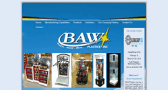 Desktop Screenshot of bawplastics.com